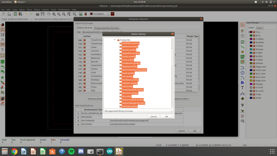Adding GitHub Libraries in KiCad (English) – Josef Matondang